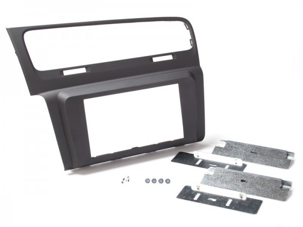 Radioblende VW Golf VII erhaben, schwarz, Soft Touch