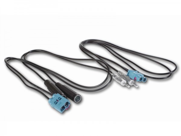 Antennenadapter AUDI, VW - 2 x FAKRA - DIN