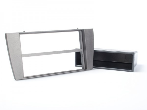 Radioblende JAGUAR X-Type S-Type ab 2002 2DIN mit Fach anthrazit
