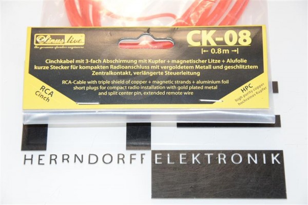 Sinus Live CK-08 Cinchkabel 0,8 Meter