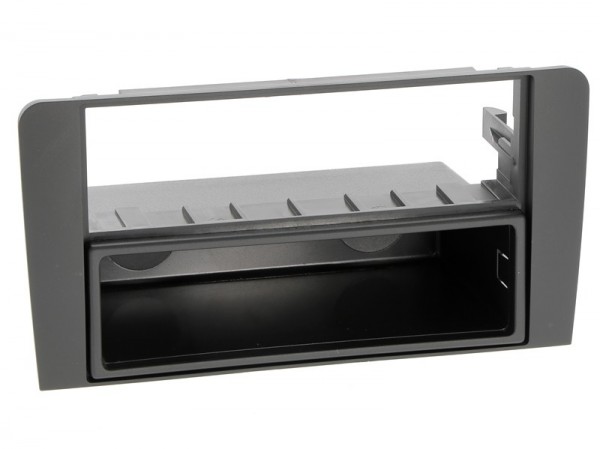 Radioblende Audi A3 ab 2003 2DIN mit Fach schwarz