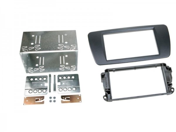 2-DIN Radioblende Seat Ibiza 2008 > azabache black