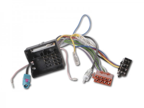 Radioadapter CITROEN PEUGEOT mit Quadlockstecker + Phantomadapter - DIN