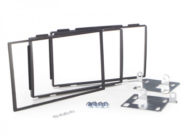 Radioblende Nissan Qashqai ab 2007-13 2DIN schwarz