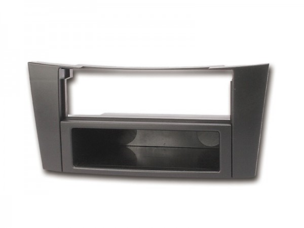 Radioblende Mercedes E-Klasse (W211) 2002-09 2DIN+Fach schwarz