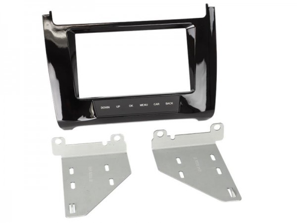 2-DIN Radioblende VW Polo V (Typ 6C) piano black
