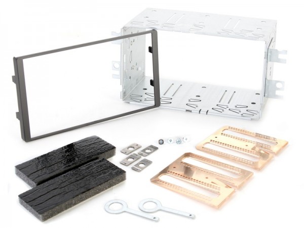 Radioblende Kia Carens 2006-10 2DIN schwarz