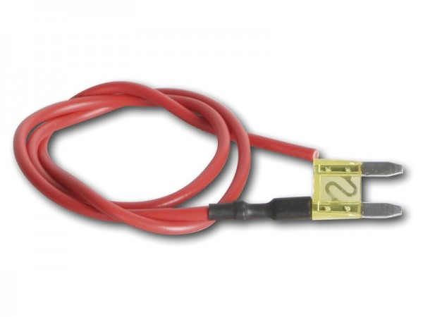MINI Stecksicherung mit Kabel 20 A