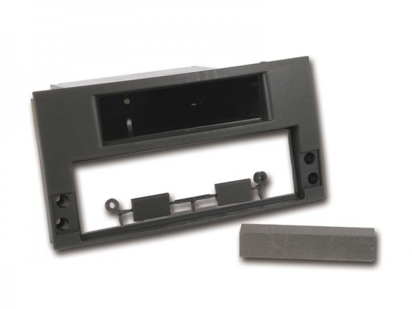 Radioblende VW Touareg, Multivan, T5 2003-10 1DIN mit Fach schwarz