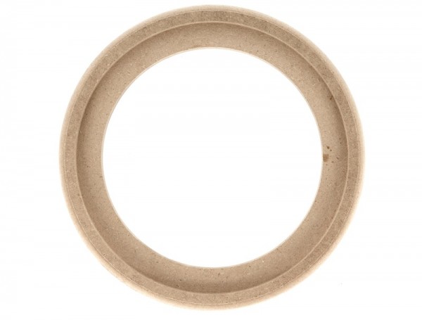 MDF Holzring 20cm mit Falz + Laminierrand