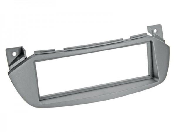 1-DIN Radioblende Suzuki Alto / Nissan Pixo 2009 > silber