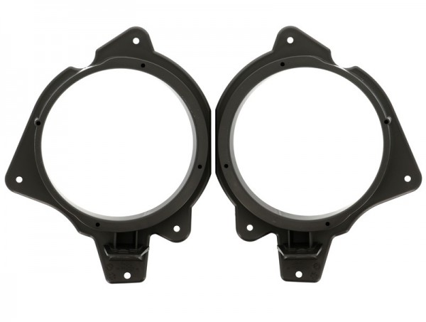 Lautsprecherringe Peugeot 207 ab 2006, 165mm, Türen hinten