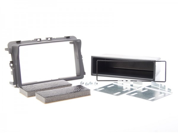 Radioblende Opel Vivaro, Nissan Primastar, Renault Trafic ab 2010 2DIN schwarz