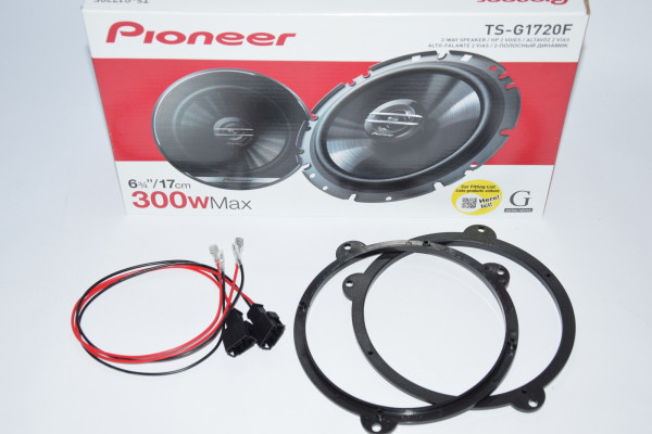 Lautsprecher Pioneer passend für BMW E46 Limousine Coupe hinten Hutablage