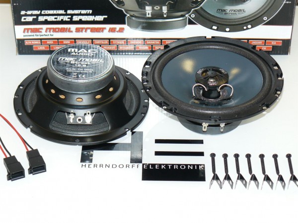 Mac Audio Lautsprecher Set passend für VW Golf 3 Türen vorne