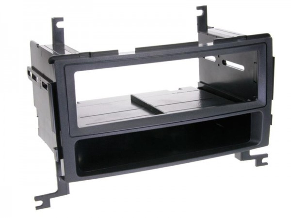 1-DIN Radioblende mit Fach Hyundai Santa Fe 2007 -> schwarz
