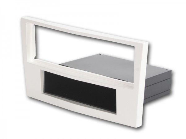 Radioblende OPEL Corsa D ab 2011 1DIN perlweiß