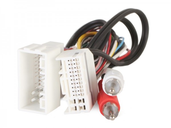 AUX IN Adapter T-Kabel HYUNDAI KIA ab Bj. 2010 auf Cinch