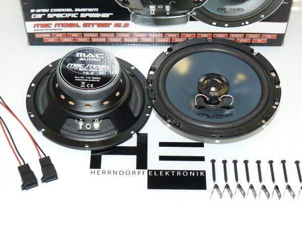 Mac Audio Lautsprecher Set passend für Opel Corsa B oder C Türen vorne