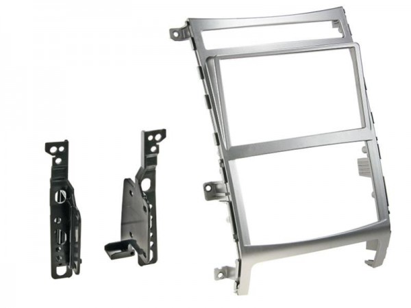 2-DIN Radioblende Hyundai ix55 / Vera Cruz silber