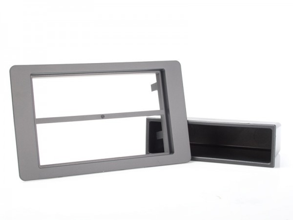 Radioblende SAAB 9.5 (YS3E) ab 2006-10 2DIN mit Fach schwarz