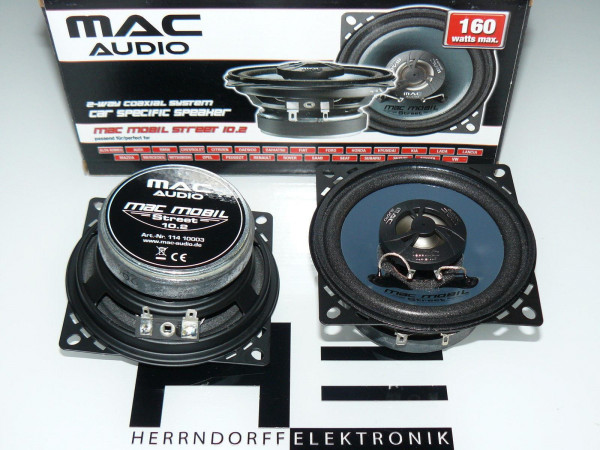 Mac Audio Lautsprecher Set passend für Citroen Berlingo Armaturenbrett