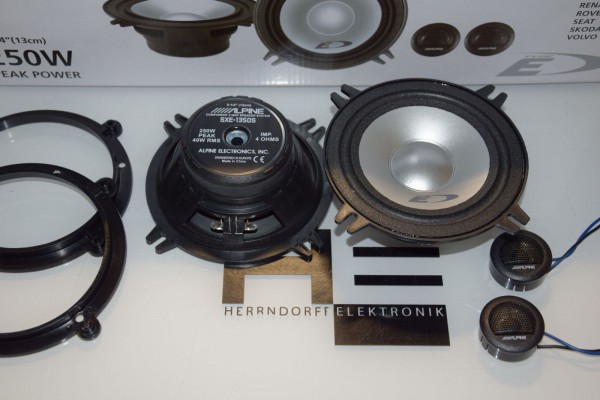 Alpine Lautsprecher Set passend für Audi A3 8L Türen vorne