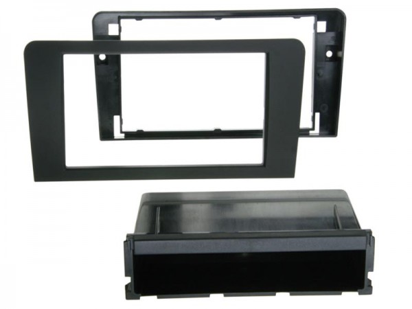 2-DIN Radioblende mit Fach PRO Audi A 3 (8P / 8PA) schwarz