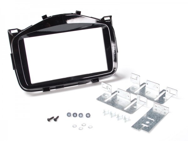 Radioblende CITROEN C1 PEUGEOT 108 TOYOTA Aygo ab 2014 2DIN piano black
