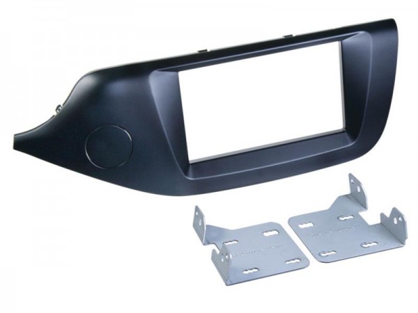 2-DIN Radioblende Kia cee'd 2012 > mattschwarz