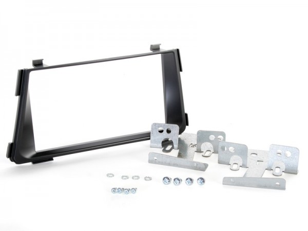 Radioblende Hyundai i40 ab 2011 2DIN schwarz ohne OEM Navi