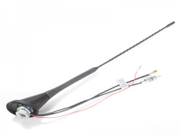 16V Antenne DAB+ FM aktiv 56 Grad mit DIN(M)/SMB(F) Anschluss