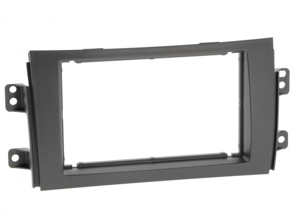 Radioblende Fiat Sedici, Suzuki SX4 ab 2006 2DIN schwarz