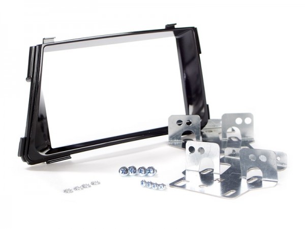 Radioblende Hyundai i40 ab 2011 2DIN piano black ohne OEM Navi