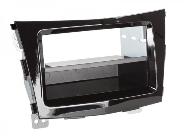 2-DIN Radioblende mit Fach Ssangyong Tivoli 2015-> piano black