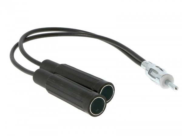 Antennenadapter 2 x DIN (F) - 1 x DIN (M)