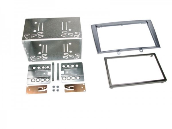 2-DIN Radioblende Peugeot 308 / 308 CC silber