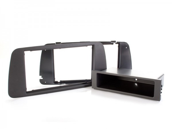 Radioblende KIT SEAT Ibiza (6J) 2008-15 2DIN mit Fach Nitschwarz (AN1)