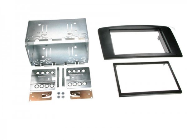 2-DIN Radioblende Mercedes M-Klasse (W164) 2005 > schwarz