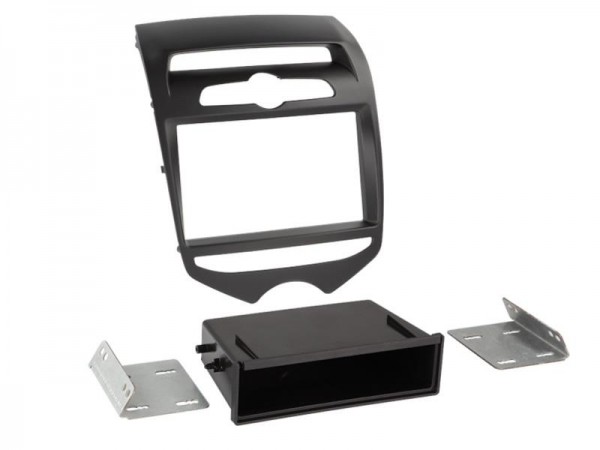 2-DIN Radioblende mit Fach Hyundai IX20 manuelle Klimaanlage