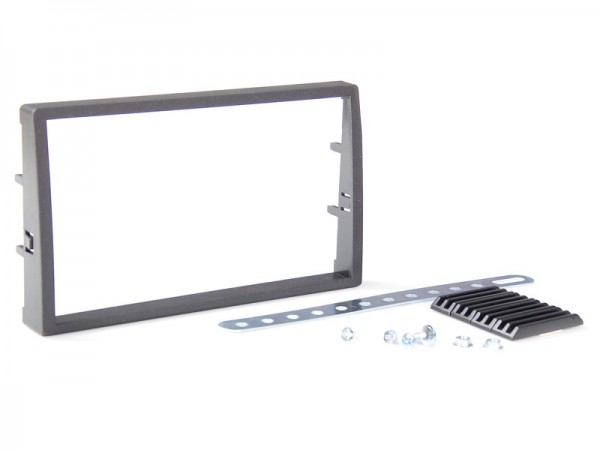 Radioblende SSANGYONG Actyon ab 2006 2DIN schwarz