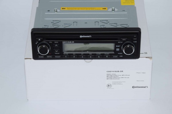 Continental CDD7418UB-OR CD DAB+ Autoradio