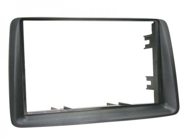 2-DIN Radioblende Fiat Panda 2003 > grau
