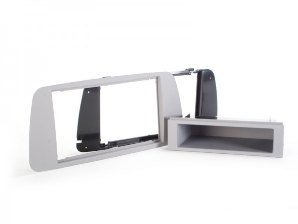 Radioblende KIT Seat Ibiza 2008-13 2DIN mit Fach Conemaragrau (AS2)