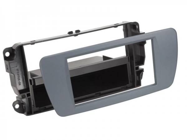 2-DIN Radioblende mit Fach Seat Ibiza 2008 > conemaragrau