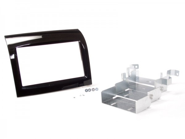 Radioblende Fiat Ducato ab 2011 mit OEM Radio 2DIN piano black