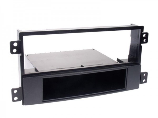 1-DIN Radioblende mit Fach Hyundai Sonata 2002 - 2005 schwarz