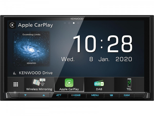 Kenwood DMX8020DABS inkl. CMOS-230 Rückfahrkamera