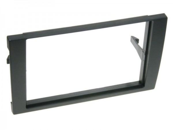 2-DIN Radioblende Audi A4 B6 / B7 2002 - 2009 schwarz