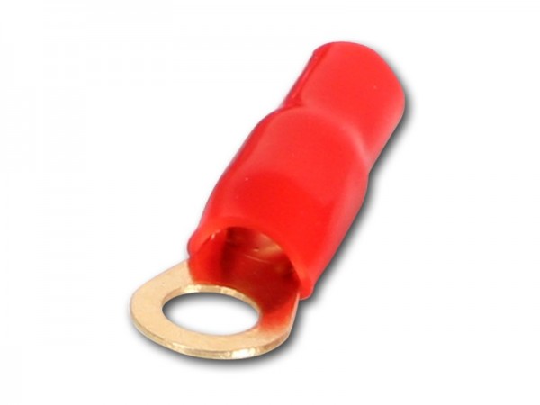Ringkabelschuh 16qmm rot mit 8mm Loch